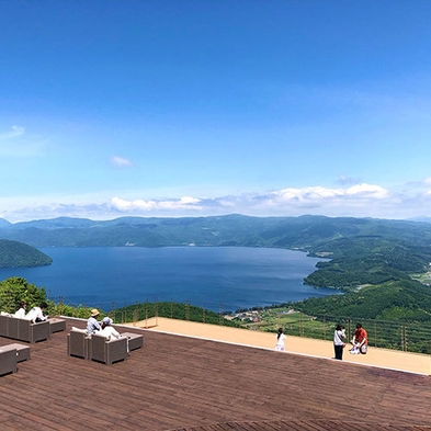 【有珠山ロープウェイチケット付き】洞爺湖の絶景とアクティビティを満喫しよう（夕朝食：ブッフェ）